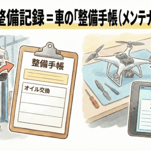 【無料】「飛行記録」作成アプリ③｜無人航空機の点検整備記録メモアプリ