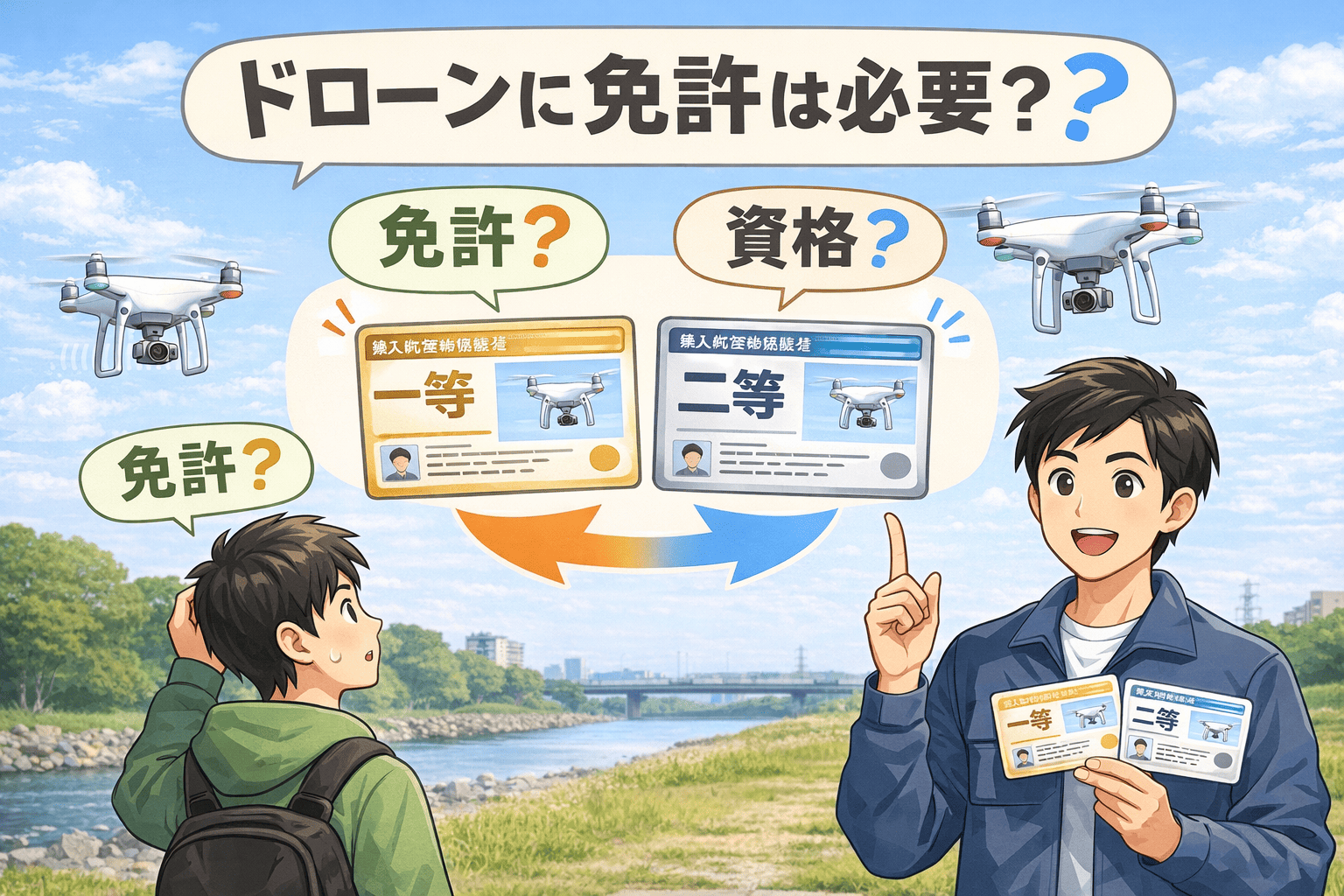 ドローン免許・資格